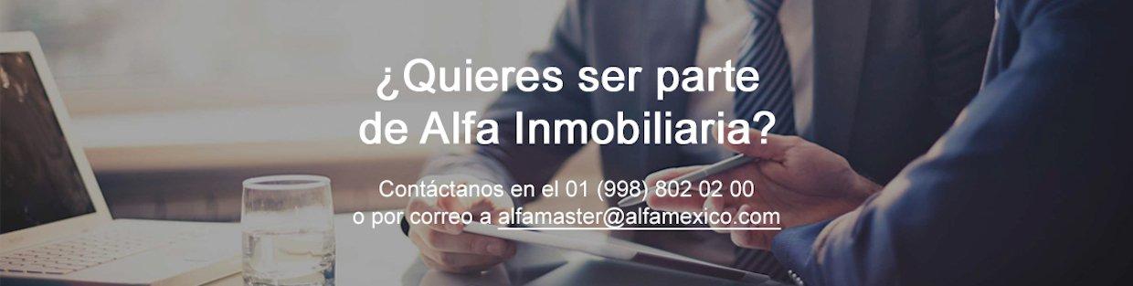 Formar parte de Alfa Inmobiliaria