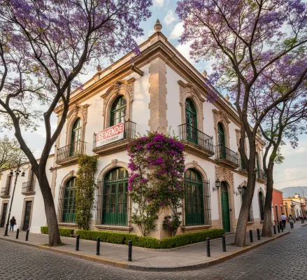Fotografía de la esquina de una de las casas en venta en Guadalajara que maneja Alfa inmobiliaria México