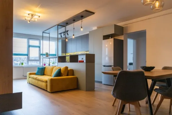Fotografía del interior clean house de uno de los departamentos en venta Guadalajara que ofrece Alfa inmobiliaria México