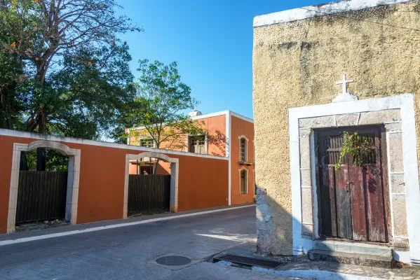 Foto de una avenida de zona residencial donde se ubican diferentes casas en venta gracias a Alfa Inmobiliaria México