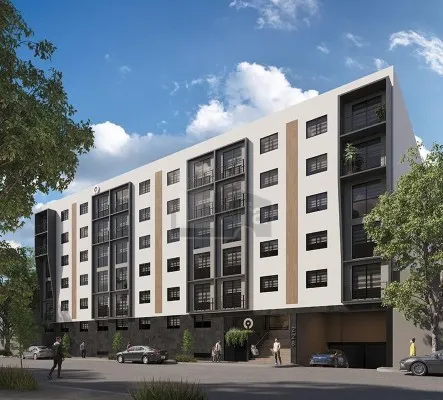 Fotografía de un edificio con diversos departamentos en venta con ayuda de Alfa Inmobiliaria México