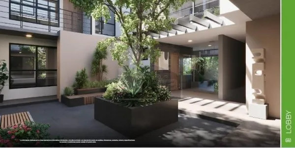 Fotografía del jardín de una de las propiedades en venta que maneja el equipo de Alfa Inmobiliaria México